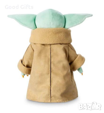 Плюшена играчка Бебе Йода Baby Yoda, 33 см, Star Wars, снимка 2 - Плюшени играчки - 45551374