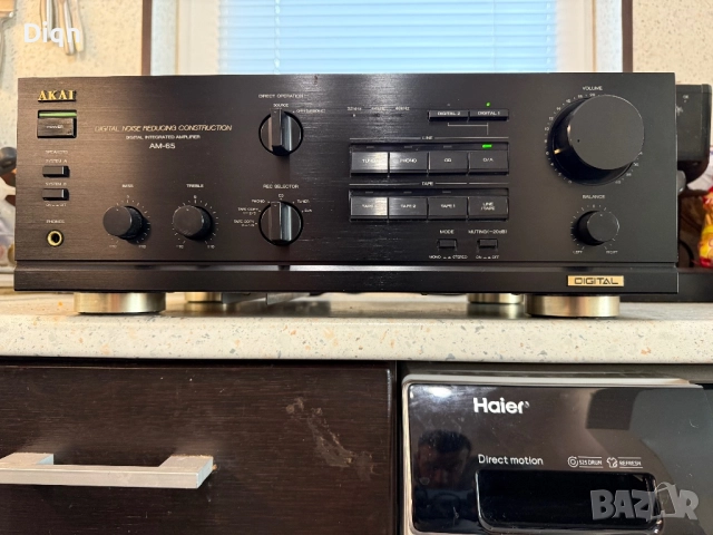 Akai AM-65 Стерео усилвател DAC , снимка 6 - Ресийвъри, усилватели, смесителни пултове - 51539413