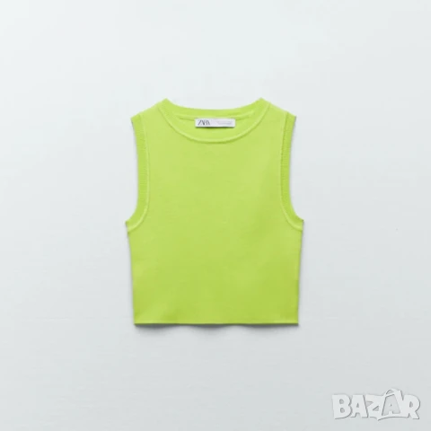 Плетен топ Zara, снимка 2 - Потници - 50593203