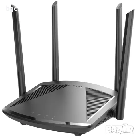 НОВ Безжичен рутер D-Link DIR-X1550, AX1500, Dual-Band, Wi-Fi 6, 2 x 2 MU-MIMO, OFDMA, beamforming, , снимка 4 - Рутери - 48875144