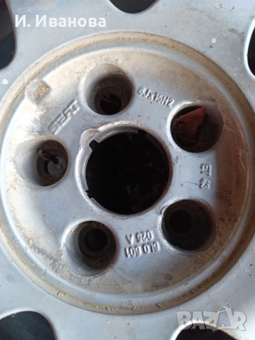 Алуминиеви джанти 15, снимка 6 - Гуми и джанти - 54196931