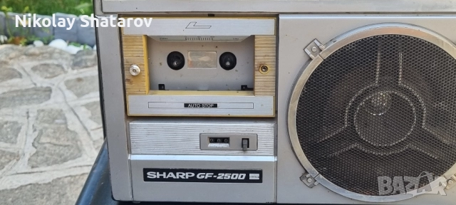 Корекомски касетофон Sharp GF 250, снимка 2 - Аудиосистеми - 51472364