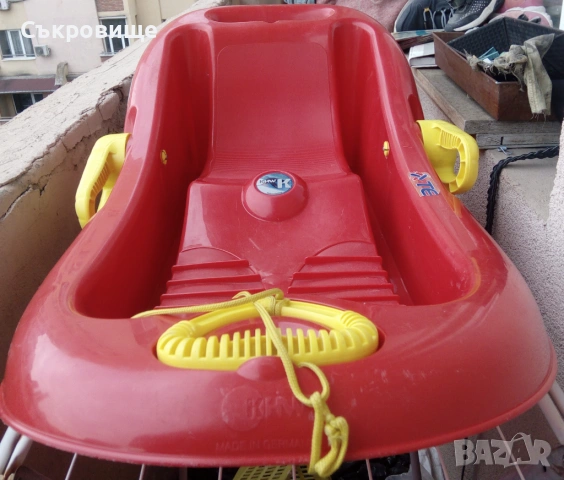 Детска шейна Snow Flipper Deluxe със спирачки, снимка 8 - Зимни спортове - 53323035