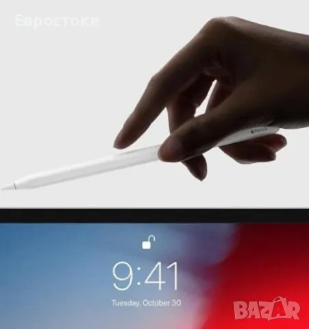 Стилус Apple Pencil 2nd Gen, стилус Apple Pencil второ поколение MU8F2ZM/A, оригинал, снимка 2 - Селфи стикове, аксесоари - 47781112