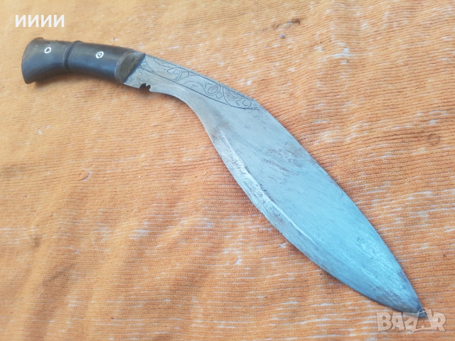 Автентичен нож меч Гурка Кукри  , снимка 4 - Антикварни и старинни предмети - 53479367