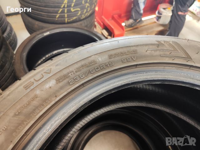 2бр.летни гуми 235/50/19 Dunlop, снимка 4 - Гуми и джанти - 45480008