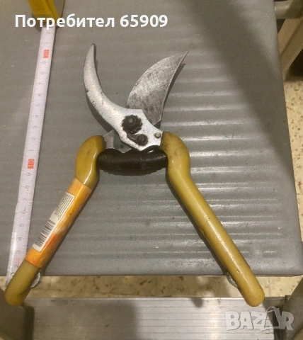 Лозарска ножица  СССР, снимка 2 - Градински инструменти - 54037207