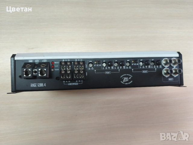 авто усилвател B² Audio RAGE 1200.4, снимка 2 - Аксесоари и консумативи - 52088863