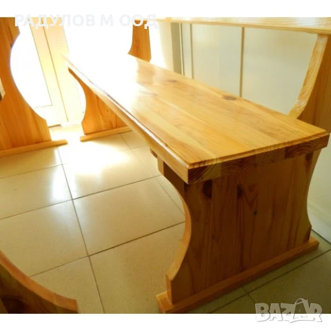 Баварски комплект 120см чам / 30368 , снимка 6 - Маси - 51192030