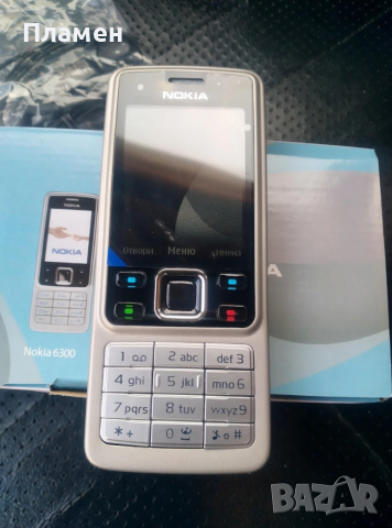 Мобилен телефон нокиа GSM Nokia 6300 camera 2 mpx, bluetooth, Flash Lite 2 Made in Finland, снимка 3 - Nokia - 44313339