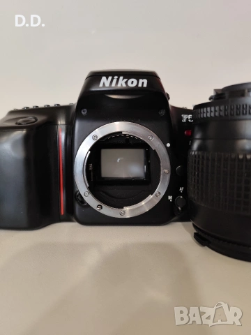 Nikon F50 с обектив , снимка 11 - Фотоапарати - 53241470