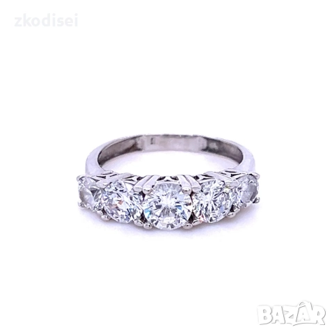 Златен дамски пръстен 3,44гр. размер:53 14кр. проба:585 модел:36341-6