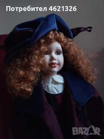 Винтидж порцеланова кукла на Х. Самюел Линдзи, колекционерска лимитирана серия като нова, снимка 13 - Декорация за дома - 52069242