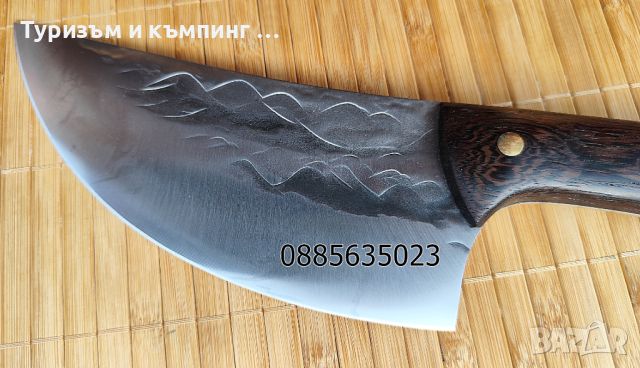 Азиатски кухненски нож, снимка 3 - Ножове - 46145847
