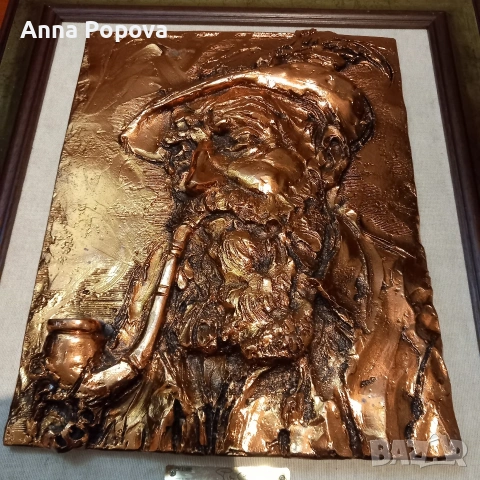 Италианска медна пластика на Пиер Костанцо, снимка 5 - Декорация за дома - 54007334