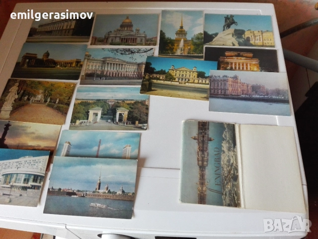 Албум с пощенски марки и лот картички СССР., снимка 17 - Филателия - 51540502