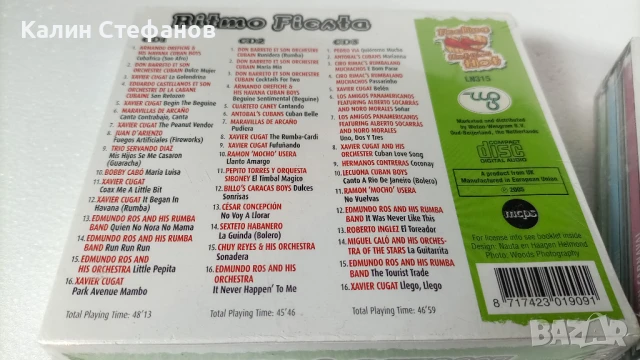 Два комплекта неразпечатвани по 3 диска, „ritmo fiesta”, ”latin carnaval”, общо 6 диска, снимка 3 - CD дискове - 50457157