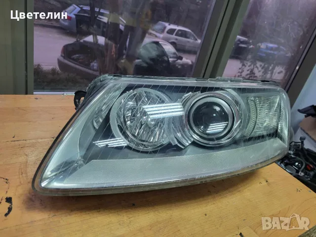 Ляв фар Ауди А6 C6 4F lqv fae audi a6 4ф xenon, снимка 5 - Части - 49277916