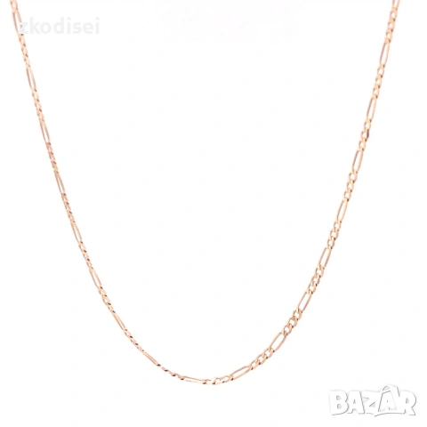 Златен синджир 1,77гр. 50,0см. 14кр. проба:585 модел:37650-1, снимка 2 - Колиета, медальони, синджири - 53593744