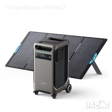 HOT SALE Anker SOLIX -F3800 Portable -Generator- Power Station with 400W Solar Panel