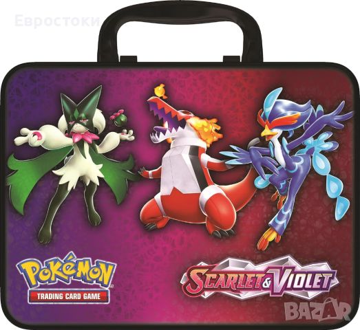 Pokemon Trading Card Game 2023 FALL Collector's Chest Tin Set, снимка 3 - Колекции - 45343776