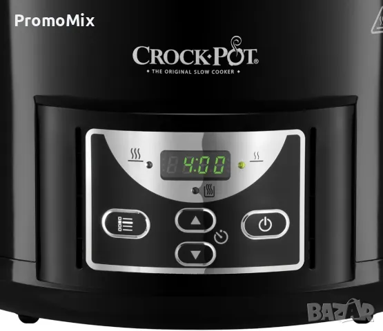 Уред за бавно готвене Crock Pot SCCPRC507B Slow Cooker 4.7л Съд за готвене с капак, снимка 5 - Мултикукъри - 49182546