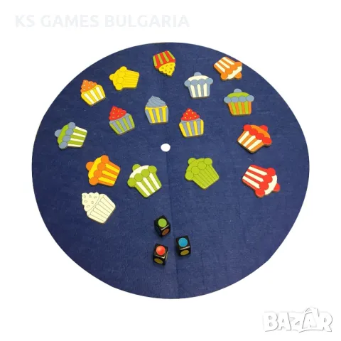 Детска настолна игра Игра на кексчета KS GAMES, снимка 5 - Настолни игри - 48729088