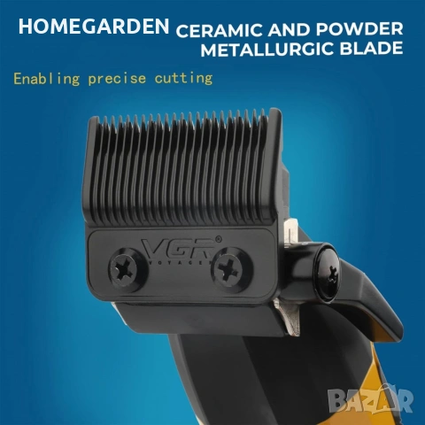 Професионална машинка за подстригване VGR V-285, снимка 3 - Машинки за подстригване - 53676529