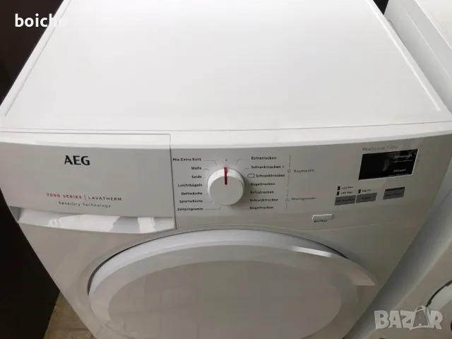 Сушилня AEG с термопомпа 8 кг. А+++ 700W, снимка 3 - Сушилни - 47613642