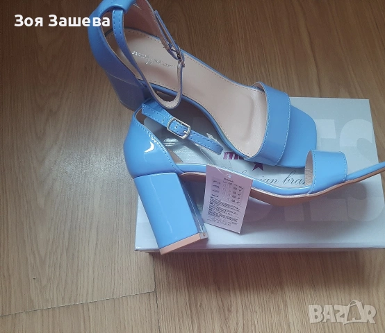 Дамски лачени сандали!, снимка 3 - Маратонки - 53909068