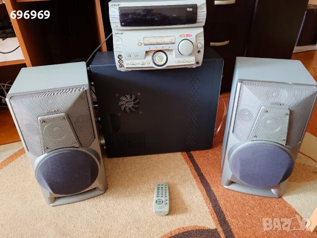 SONY MINI Hi-Fi SYSTEM MHC-W550, снимка 4 - Ресийвъри, усилватели, смесителни пултове - 49419370