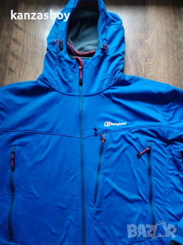 berghaus windstopper jacket - страхотно мъжко яке 2ХЛ, снимка 5 - Якета - 53305046