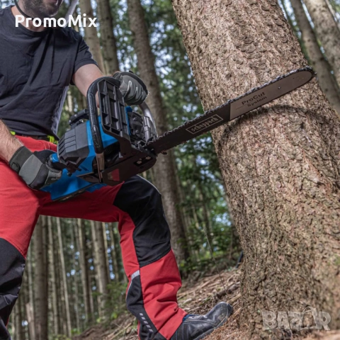 Верижен трион Sceppach PCS56E IXES 20V 2Ah 2.3kW 56 см³ 51см с батерия и зарядно Бензинова резачка 