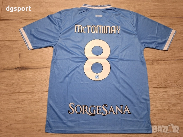 Футболна фланелка на Наполи #Скот Мактоминей#8#сезон 25/26!