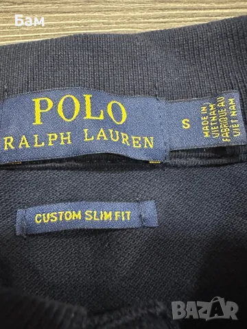 Оригинална мъжка тениска с яка Polo Ralph Lauren размер С , снимка 4 - Тениски - 49533274