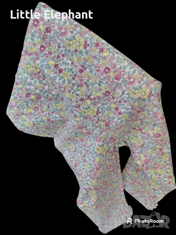 Клинче за 12-18 мес мом жълти и розови цветчета с лимончета,Англия/ново