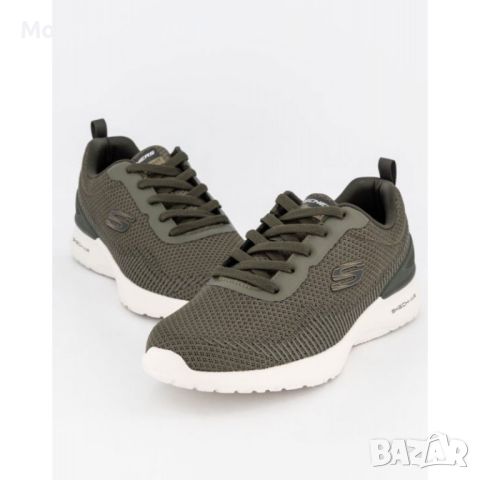 Мъжки маратонки skechers skech air dynamight bliton shoes olive, снимка 2 - Маратонки - 46639269