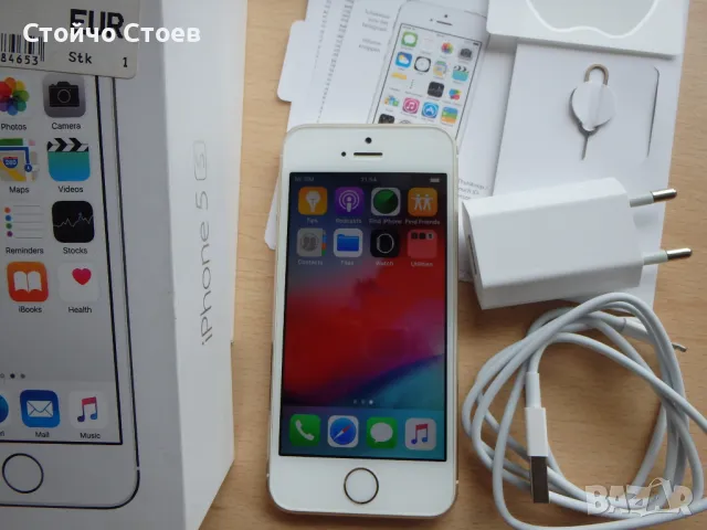 Apple iPhone 5S (A1457) ,16 GB iOS 12.5.7, снимка 10 - Apple iPhone - 46867580