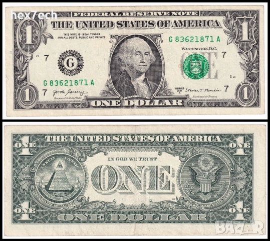 ❤️ ⭐ САЩ 2017 1 долар Чикаго G ⭐ ❤️