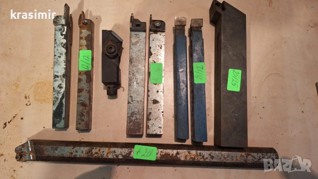 стругарски ножове 9 броя