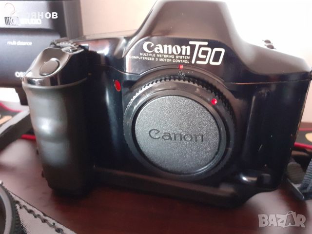 Фотоапарат Canon T90 Japan, снимка 6 - Фотоапарати - 46469978