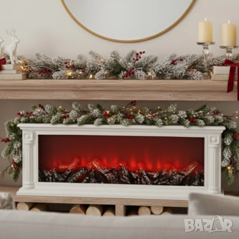 LED камина с ефект на жар – уют и атмосфера без дим и огън, снимка 6 - Лед осветление - 51923935