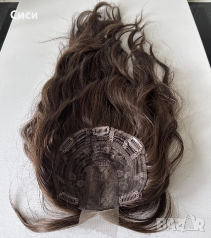 Перука hair topper, снимка 6 - Аксесоари за коса - 53742259