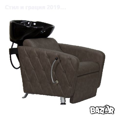 Измивна фризьорска колона Cubo Plus Marron Grisaceo, снимка 2 - Друго оборудване - 45094192