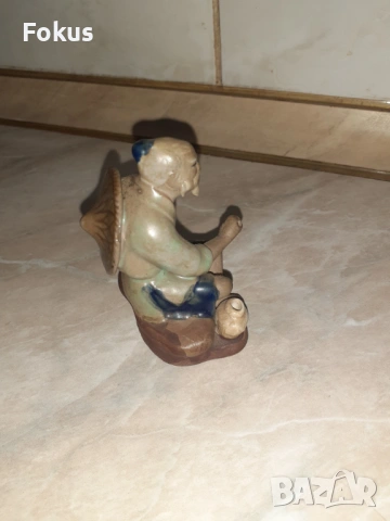 Стара малка фигурка статуетка, снимка 2 - Антикварни и старинни предмети - 53357217