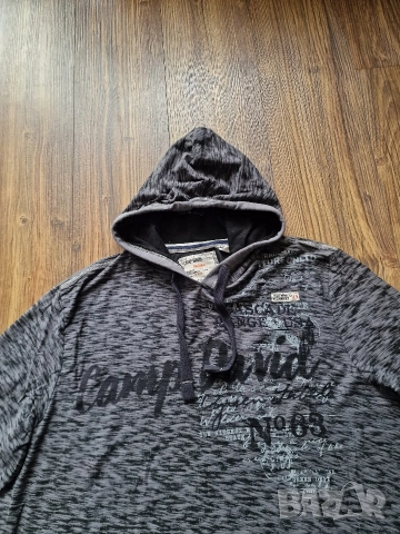 Страхотен мъжки суитчър блуза CAMP DAVID размер 3XL, снимка 3 - Суичъри - 52697662