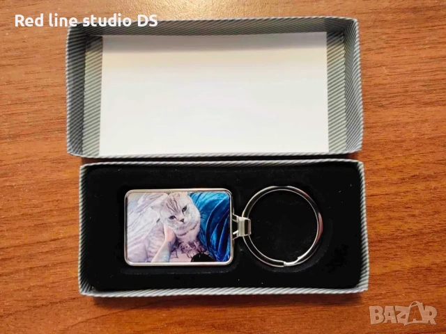Метален ключодържател с Ваша снимка., снимка 2 - Други - 41352031