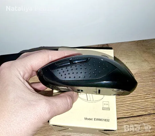 TeckNet EWM01832 Bluetooth Mouse - ергономична безжична мишка с блутут (черна), снимка 2 - Други - 48418530