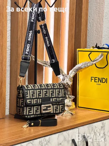 Дамска чанта Fendi - Налични различни цветове Код D1164, снимка 6 - Чанти - 47698074