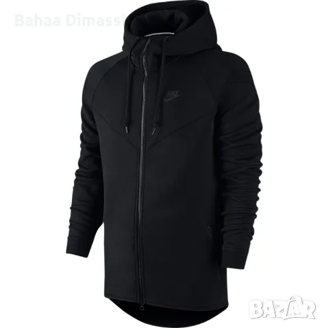 Nike tech fleece суичър Мъжки оригинален , снимка 4 - Спортни дрехи, екипи - 48484120